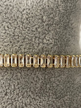 Load image into Gallery viewer, Gold Clear Crystal Bracelet
