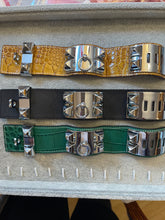 Load image into Gallery viewer, Belt Leather Bracelet
