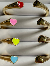 Load image into Gallery viewer, Double color heart bracelet
