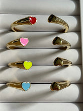 Load image into Gallery viewer, Double color heart bracelet
